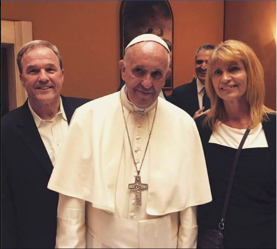 Pope with Mike Bickle